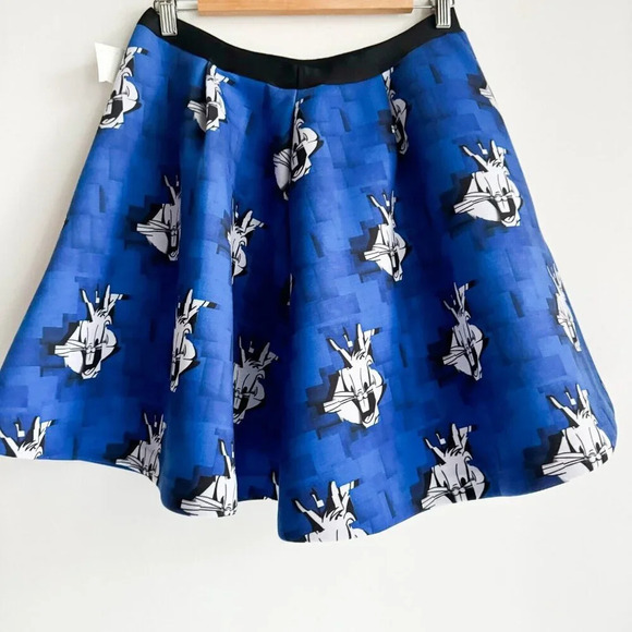Iceberg Bugs Bunny Print Mini  Skater Skirt M - Picture 5 of 7